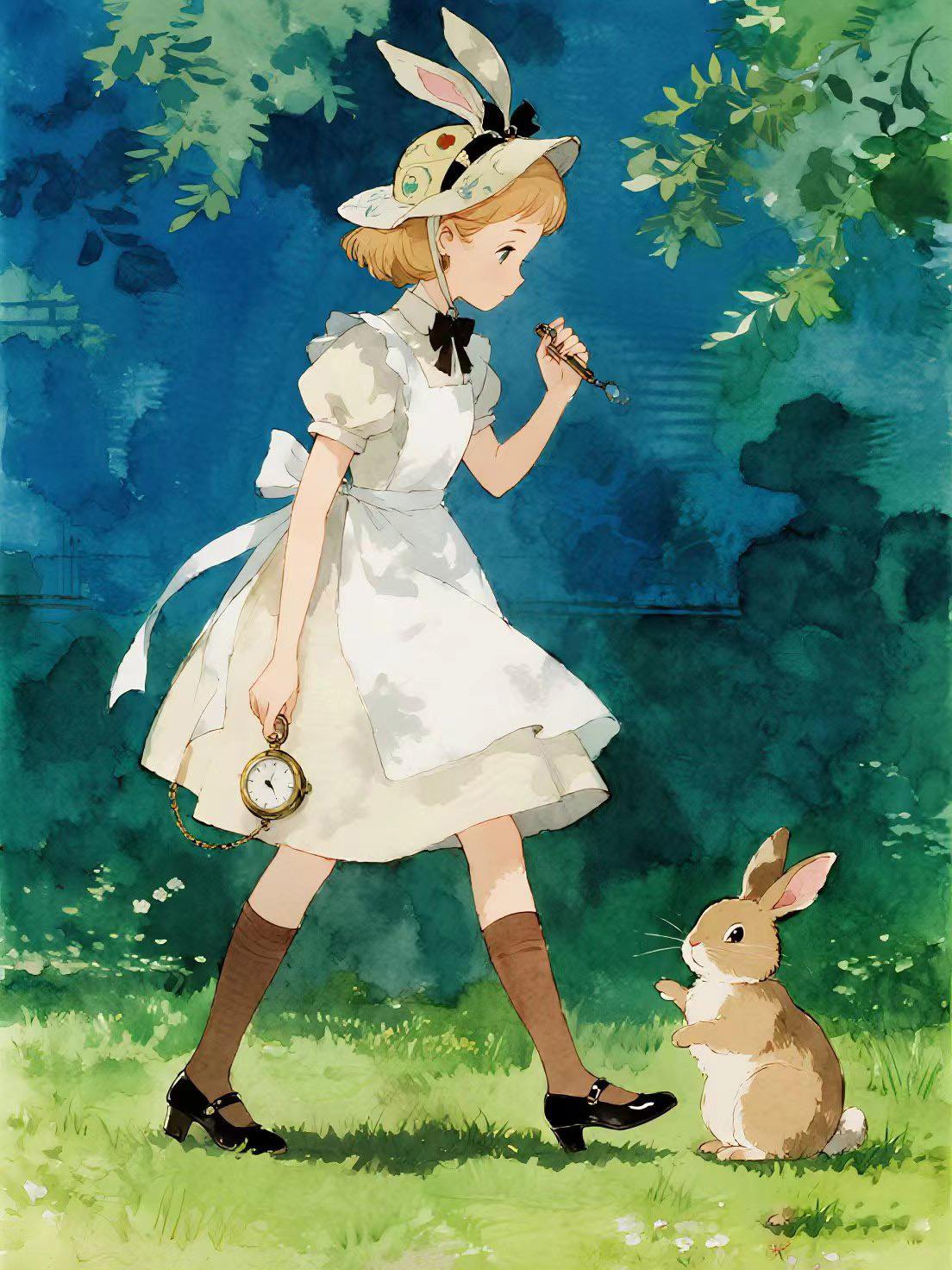 书籍封面：爱丽丝梦游仙境